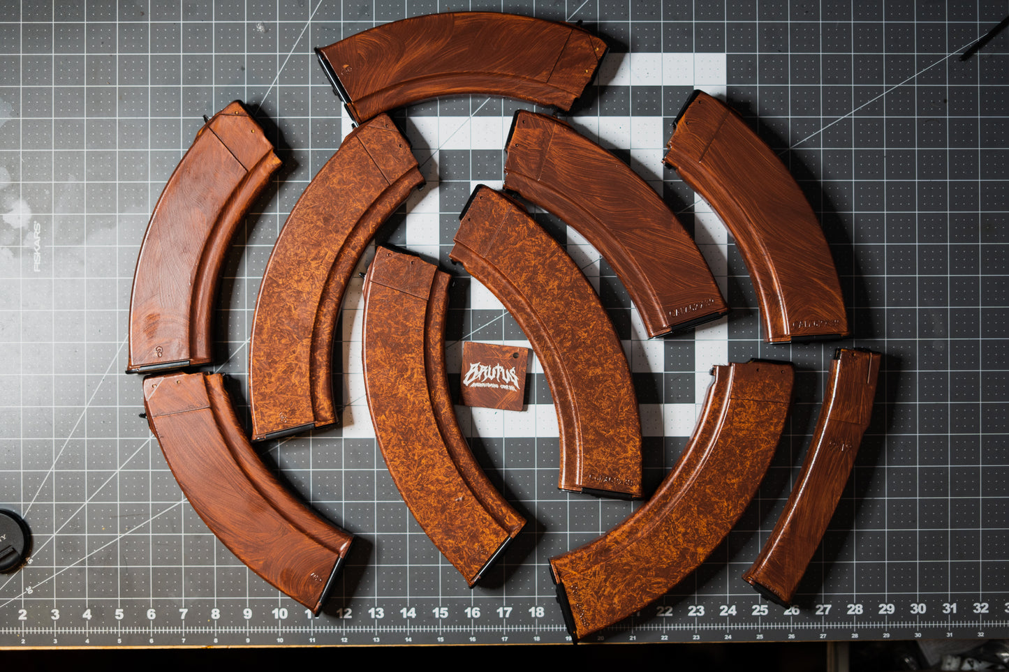 Cerakoted Fakelite AK magazine