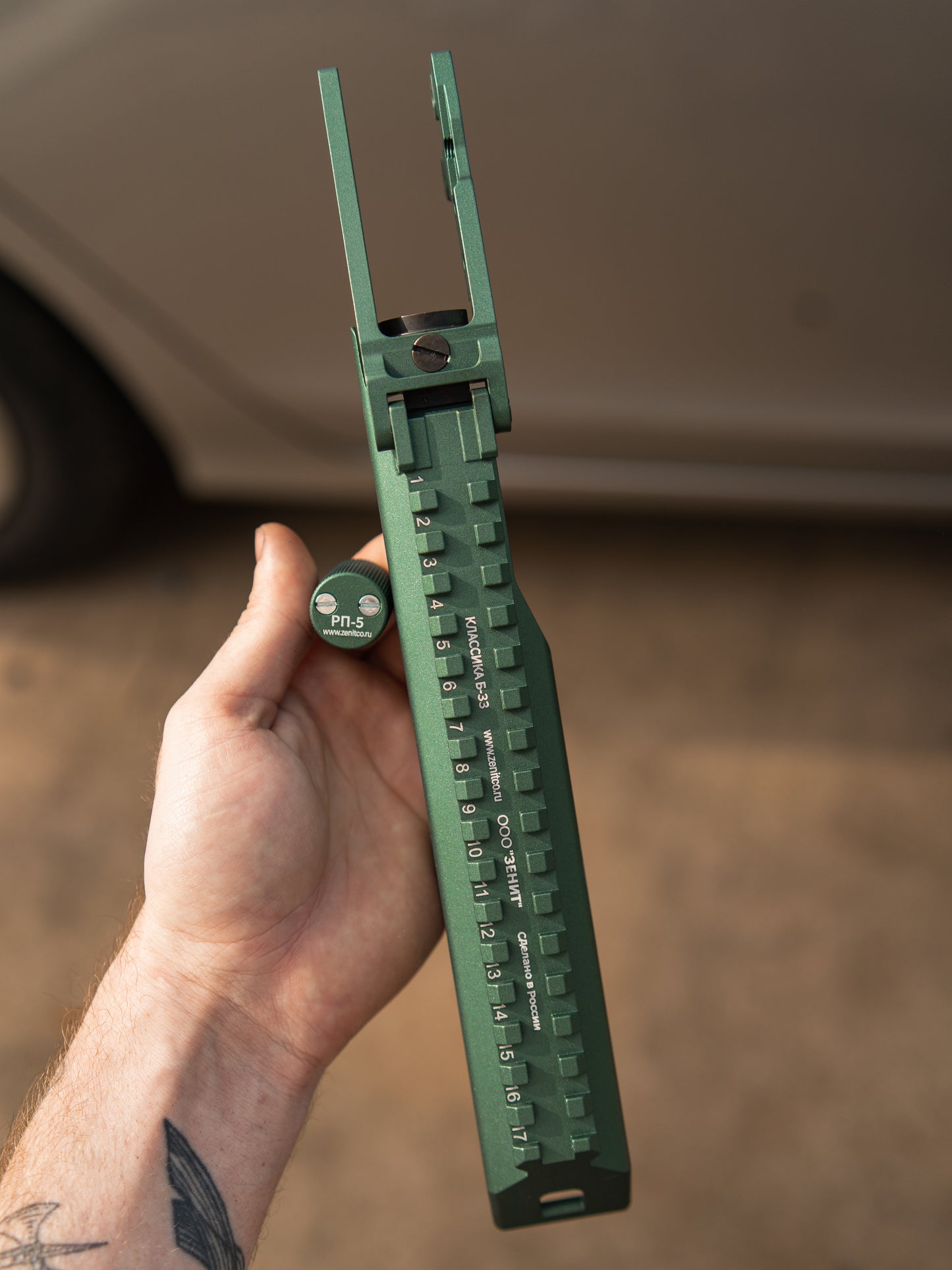 Zenitco Jungle green Cerakote match