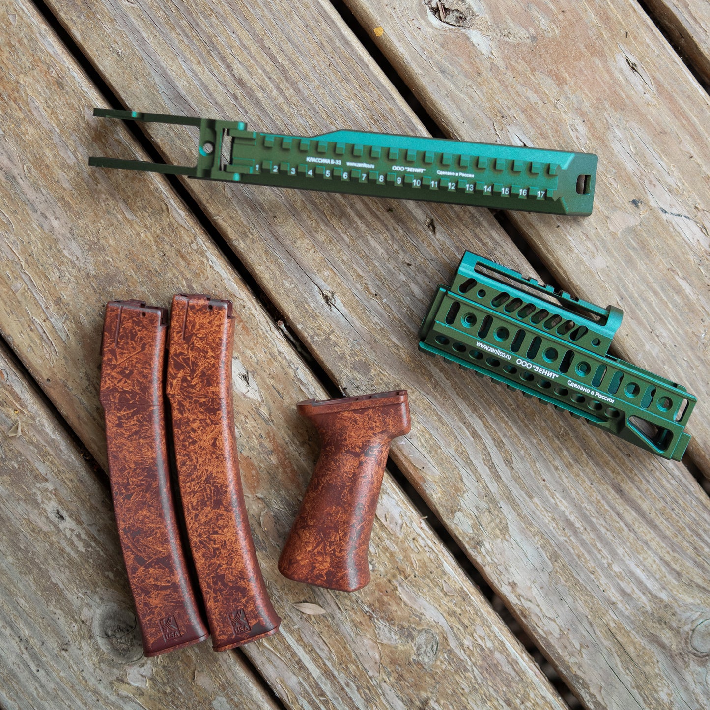 Zenitco Jungle green Cerakote match