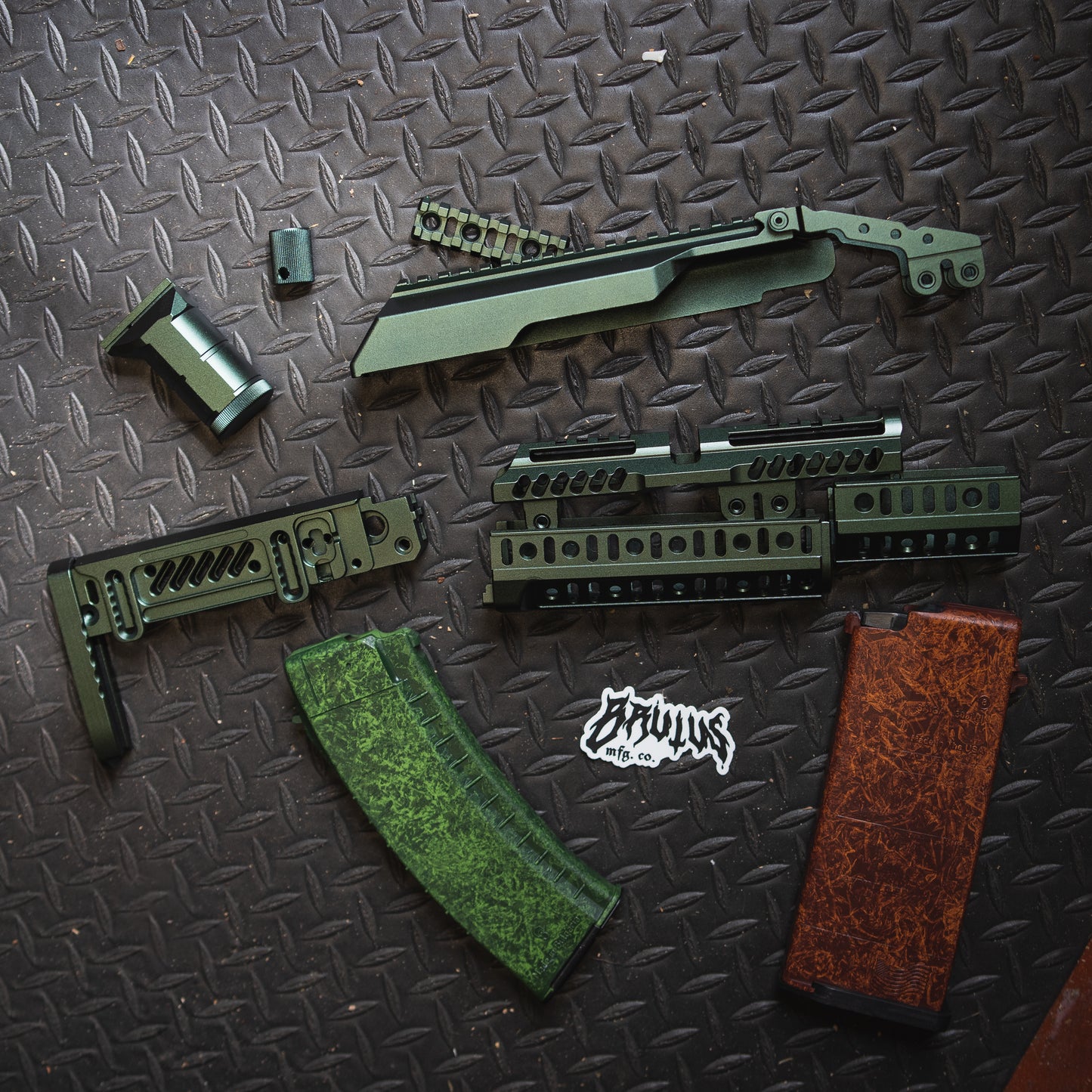 Zenitco Jungle green Cerakote match