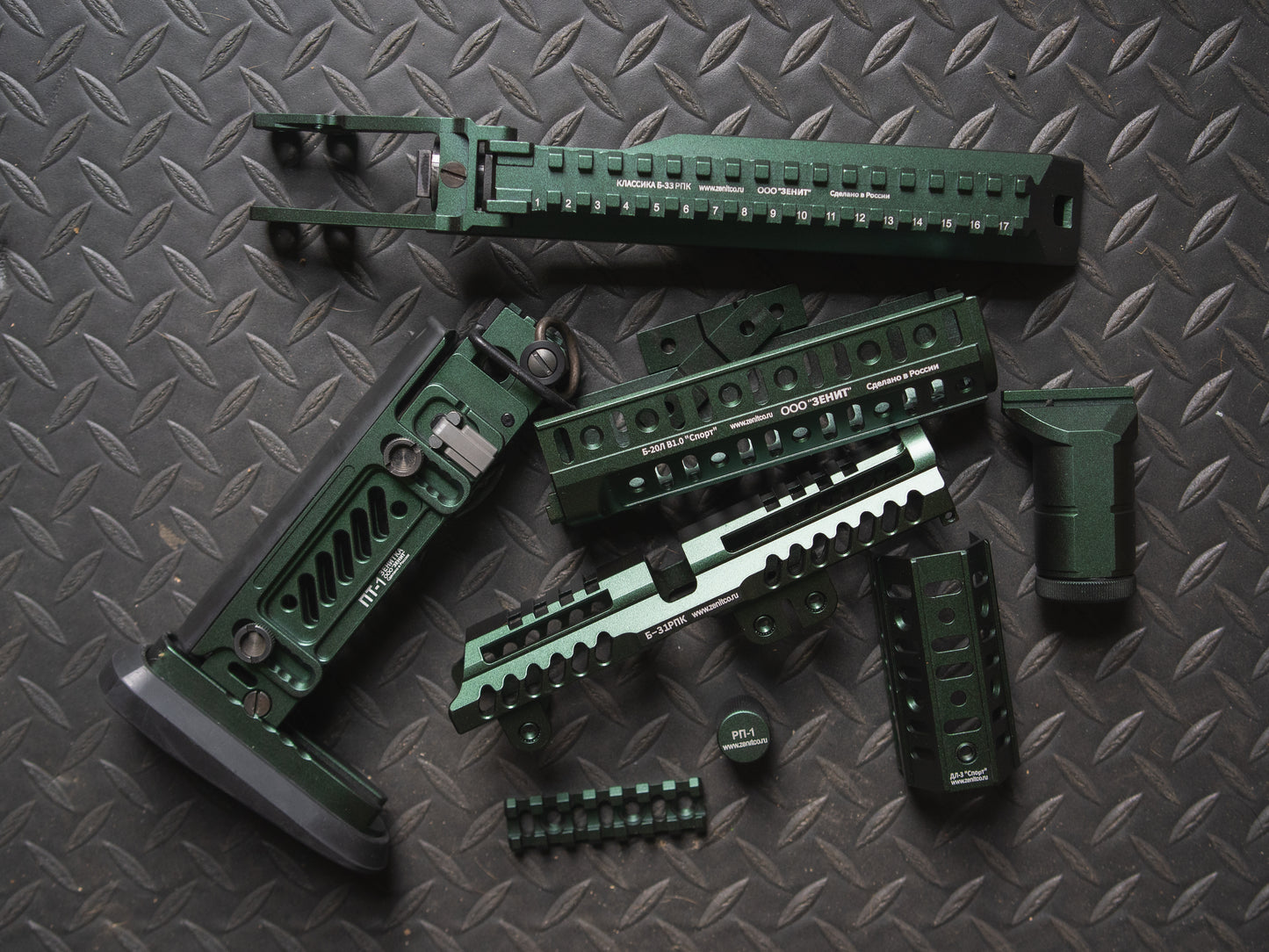 Zenitco Jungle green Cerakote match