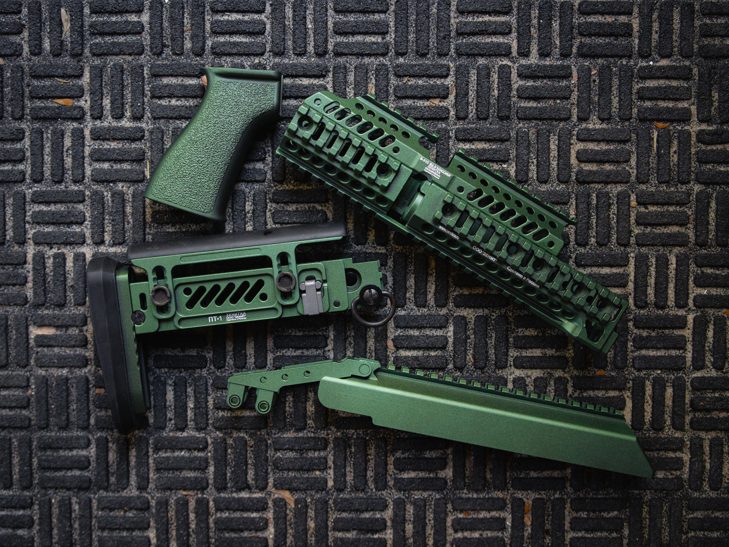 Zenitco Jungle green Cerakote match