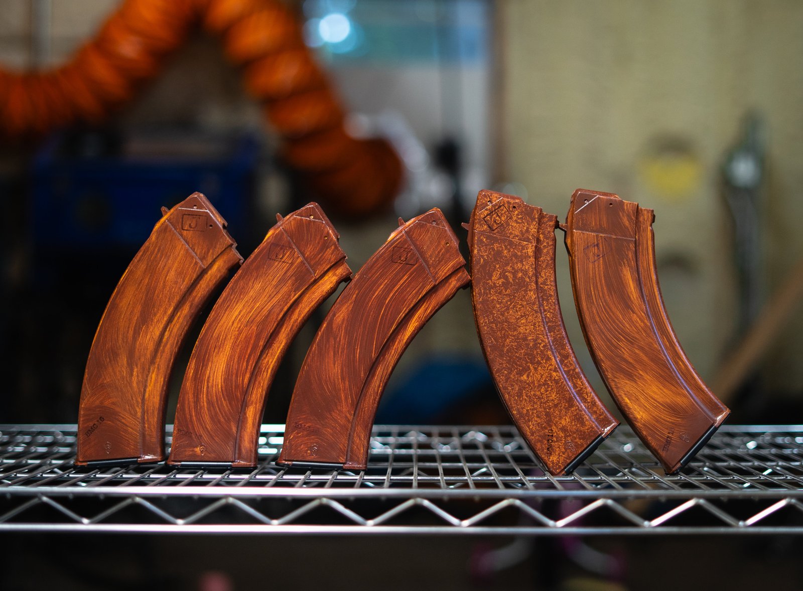 Cerakoted Fakelite AK magazine