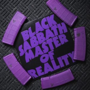Custom purple Master of Reality Pmags